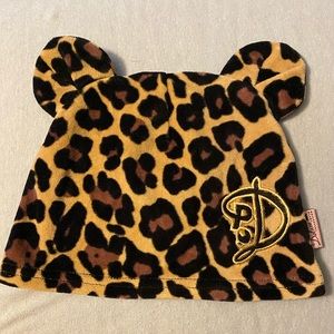 Cute Leo print / cheetah beanie